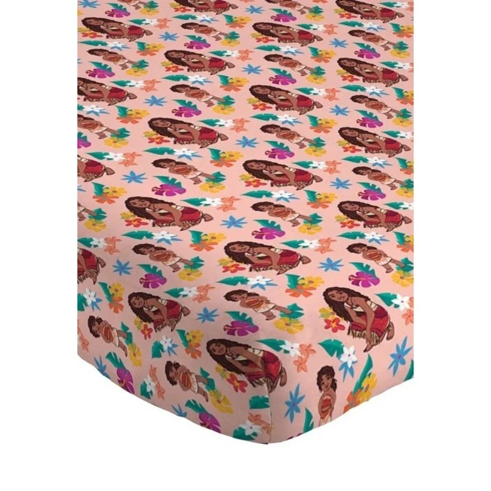 Jay Franco Disney Moana Twin Size Sheet Set w/‎ 3 piece bedding NIB